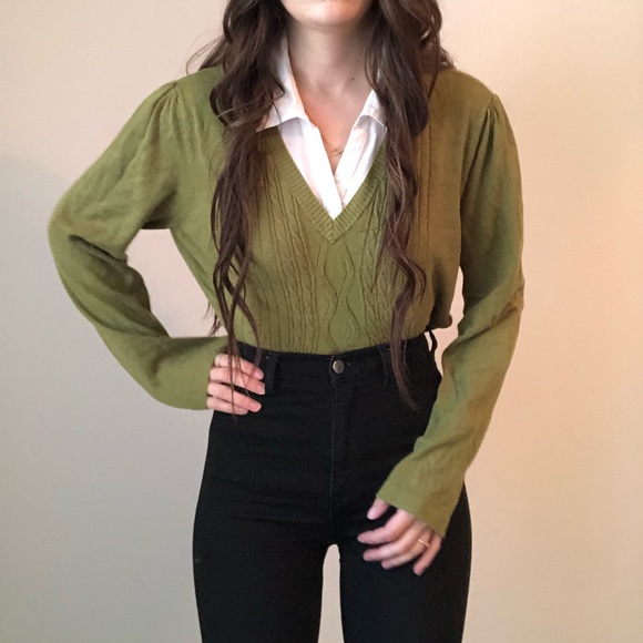 East 5th Layered Knit Sweater 
